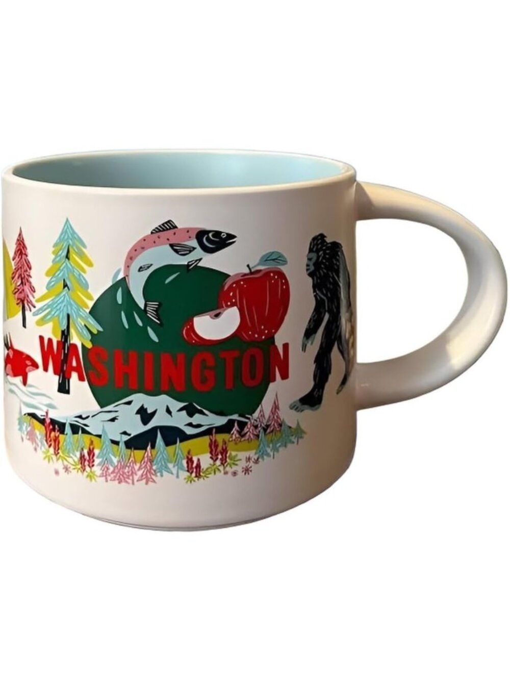 Washington Ceramic Coffee Mug - 14 Oz, Perfect for Home or Office, Gift Idea
